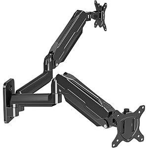 MOUNT PRO Dual Monitor Wall Mount for 13 to 32 Inch Computer Screens Wall Monitor Arm for 2