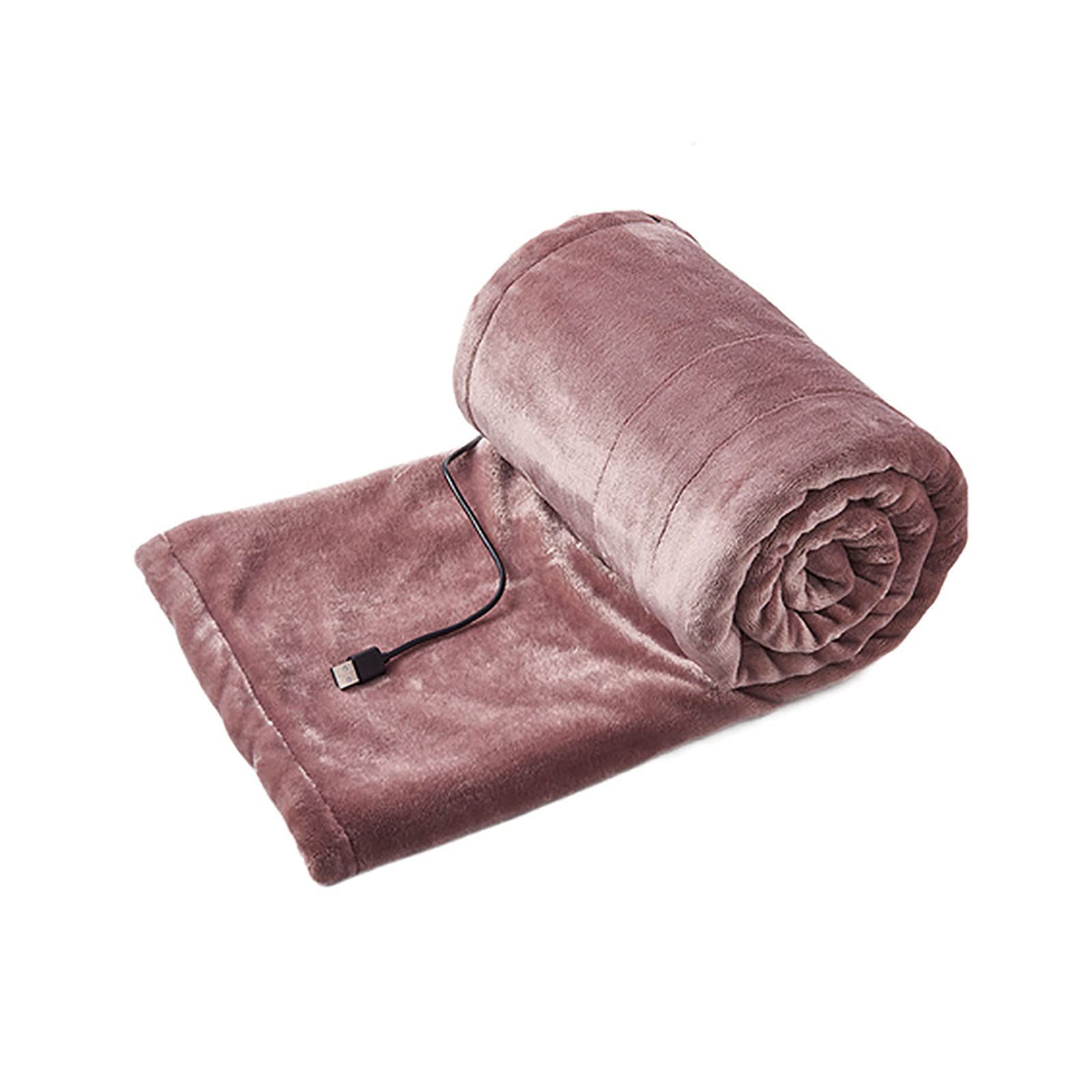 Heated Blanket,Thick Soft Flannel Electric Blanket King Size Fast Heating  USB Charging Machine Washable for Bedroom Office Couch (Pink) : Amazon.ca:  Health u0026 Personal Care