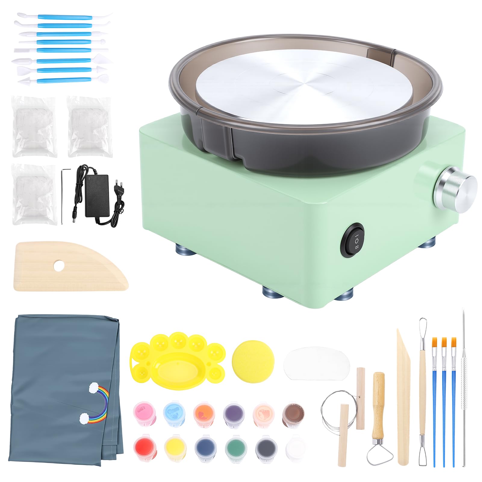 kit poterie tour électrique enfants