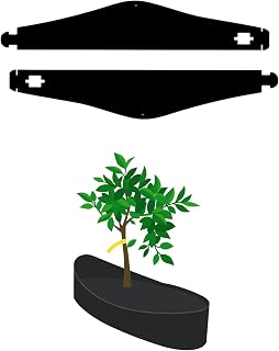 Dirt Locker Hillside Halo 3-Pack Erosion Control System – Mild Slope Stabilization, Terracing, Landscaping Retaining Wall Alternative, Soil & Water Management for Hillsides, Gardens, and Yards