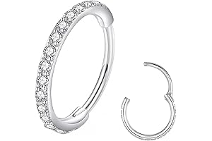 Elegant and Versatile Oufer Nose Ring: Enhance Your Piercing Collection