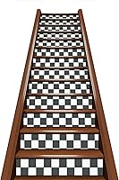 Vista 2 de Calcomanías autoadhesivas para escaleras, calcomanías de vinilo para pelar y pegar, murales de escalera para escaleras, 7.1 x 39.4 x 13