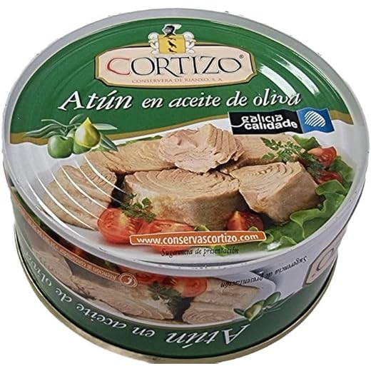 Atún en aceite de oliva Cortizo RO-160