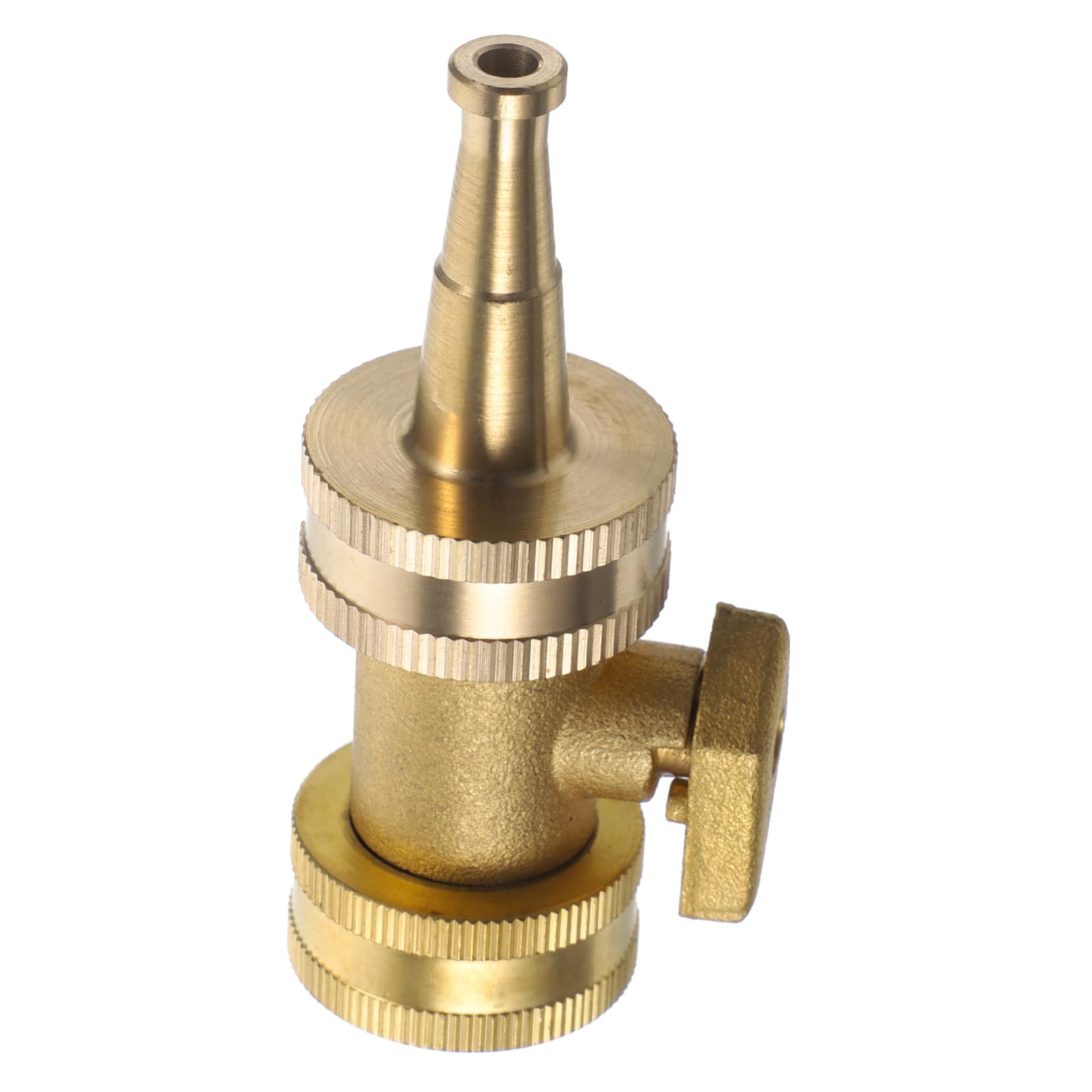 BESTonZON 5 Ensembles Robinet à Boule Laiton pour Irrigation Arrosage Compatible Tuyau Arrosage Débit Eau