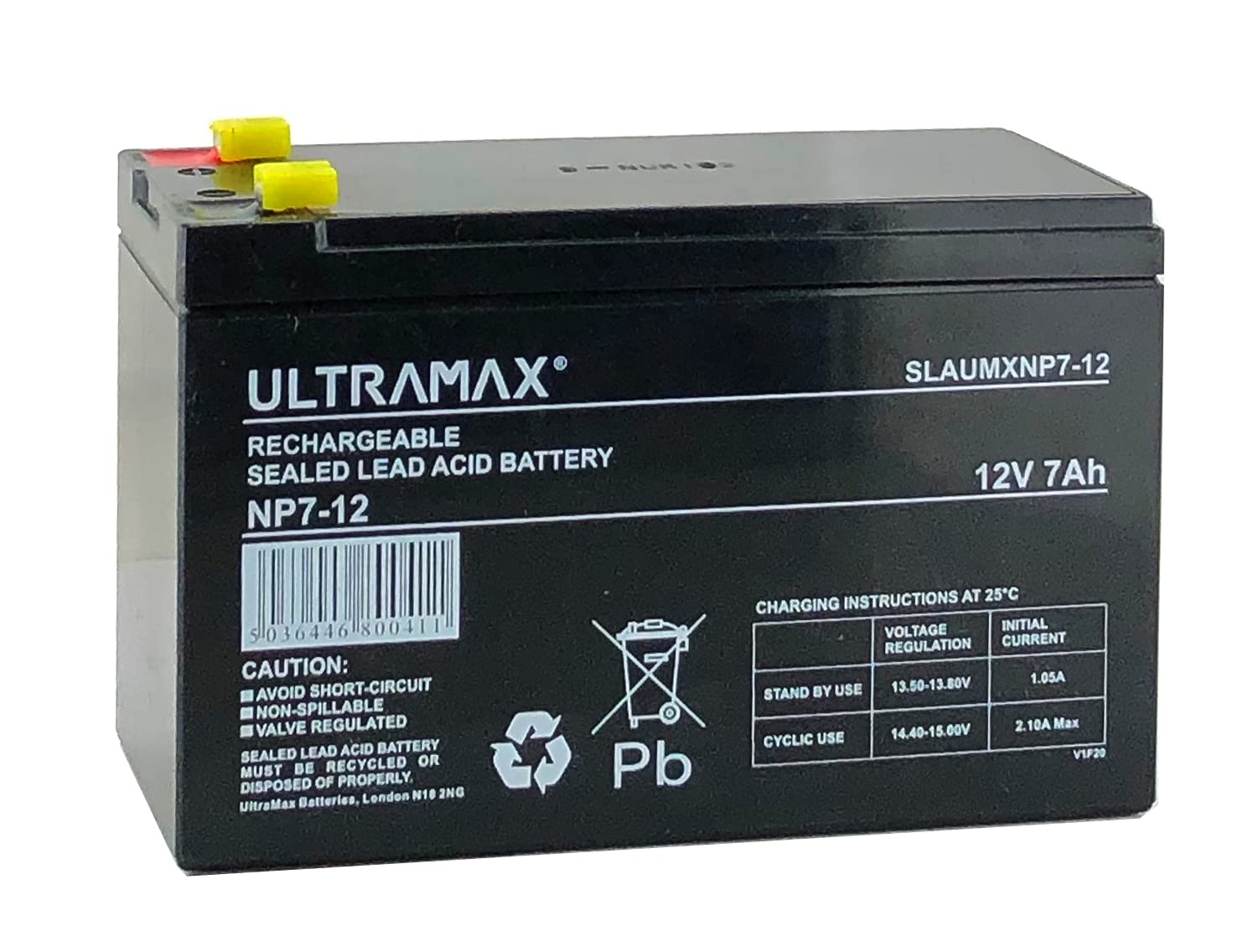 Carefree CF12V6.5 12V 7Ah Sealed Lead Acid Replacement ULTRAMAX Battery