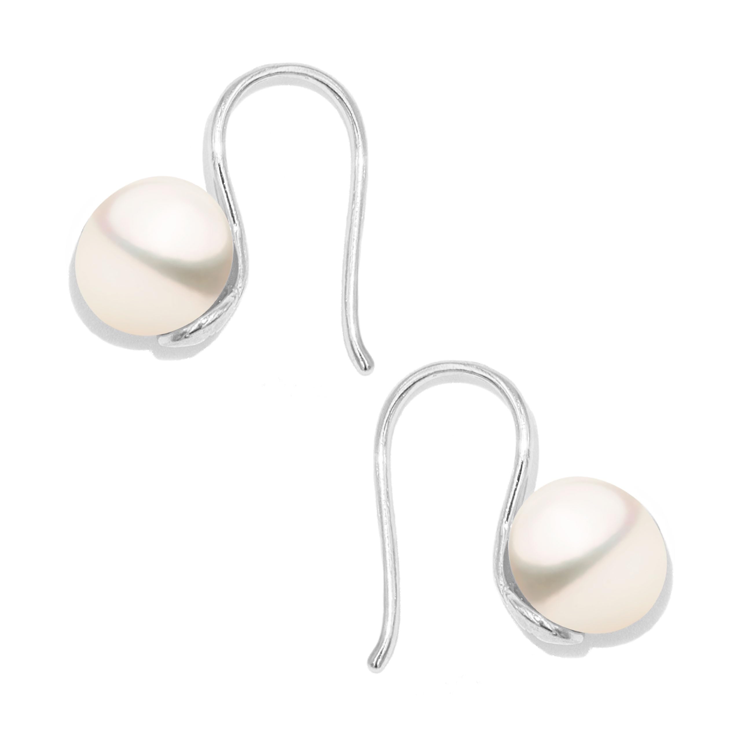 Orecchini di perle coltivate d'acqua dolce in argento sterling | 10 taglie