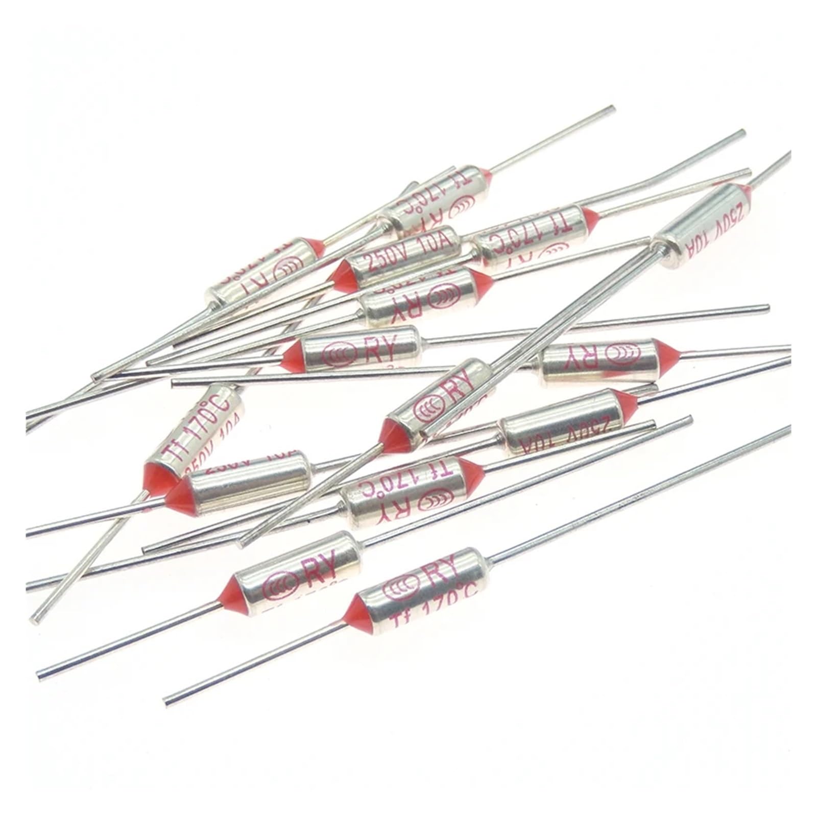 100 Stück Thermosicherungen 10A / 15A 250V – Ver Produktbild-Vorschau 2