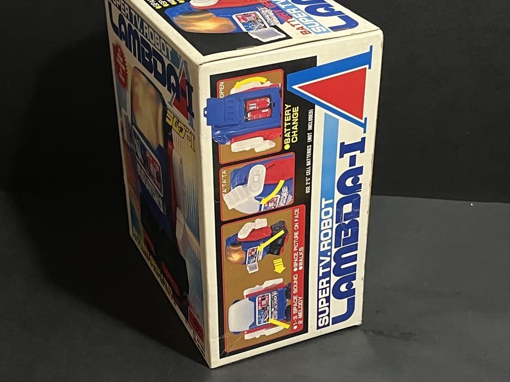 Amazon.co.jp: 昭和 レトロ スーパーテレビ ロボット ラムダ‐Ⅰ