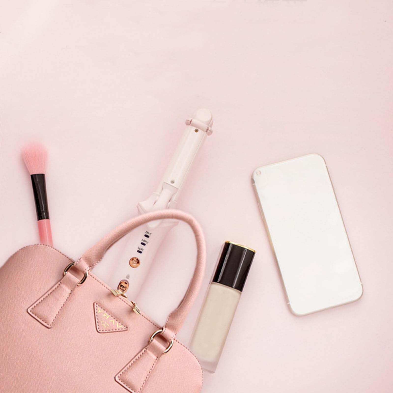 Mini bezprzewodowa lokówka, lokówka ładowana przez USB, przenośna lokówka z ogrzewaniem w 3 temperaturach, mini bezprzewodowa lokówka do włosów, do użytku na mokro i na sucho