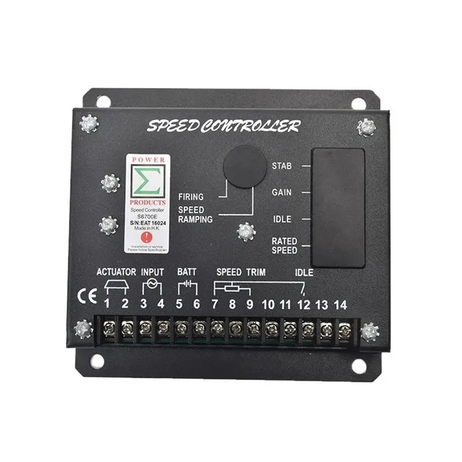 Pwanuigte S6700h Copy Dc24v S6700h S6700e Diesel Engine Speed Controller(S6700h Copy)