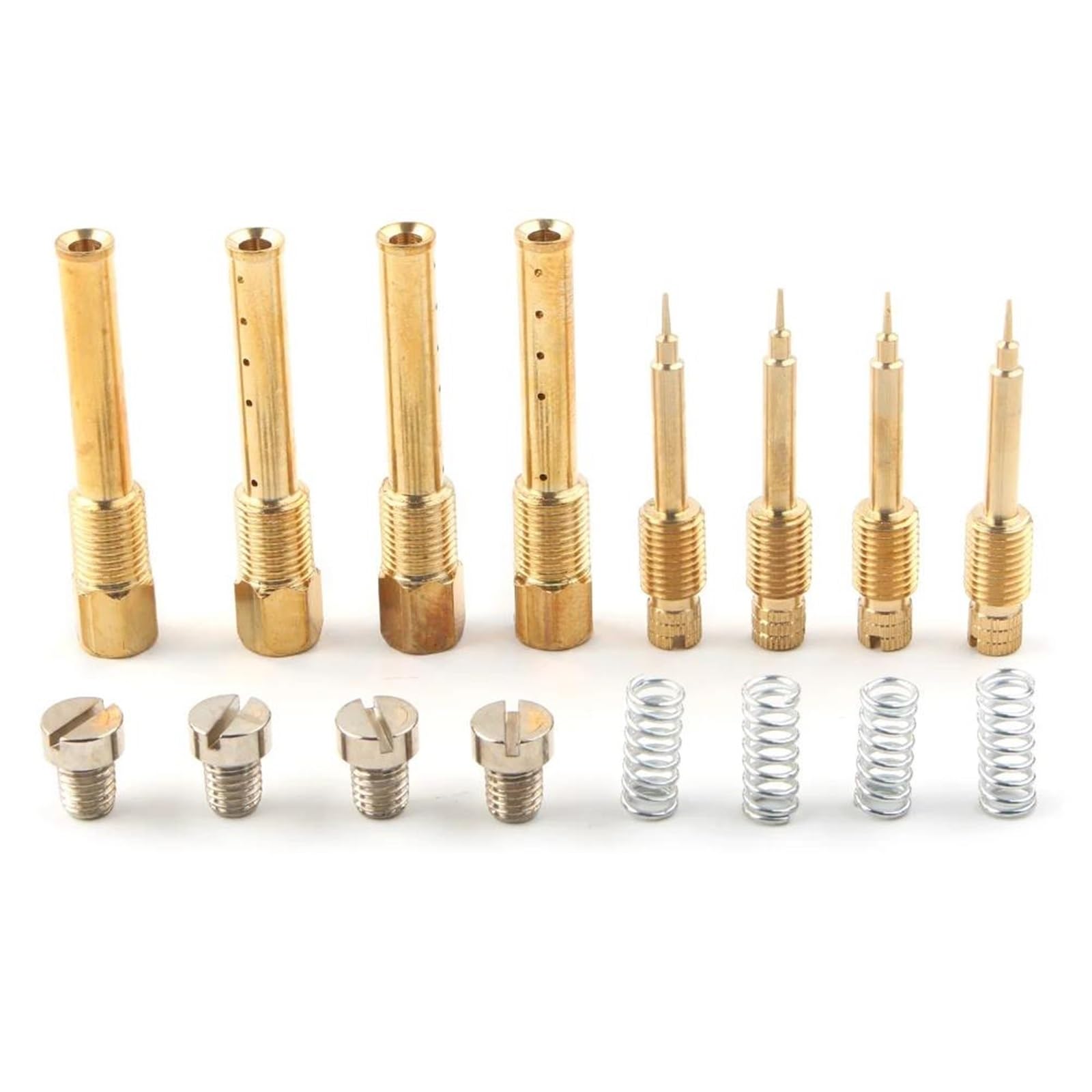 4 Juegos De Kits Reparación Carburador Motocicleta Válvulas Corte Aire Y Inyectores Para CB650/CB650c Para Modelos Para Custom 1980