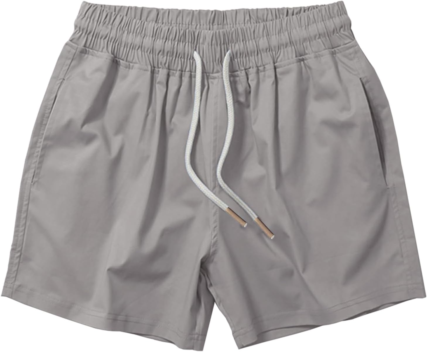 Mens 5" Shorts Cotton Casual Classic Fit Elastic Waist Summer Daily Wear Workout Short - Image 6