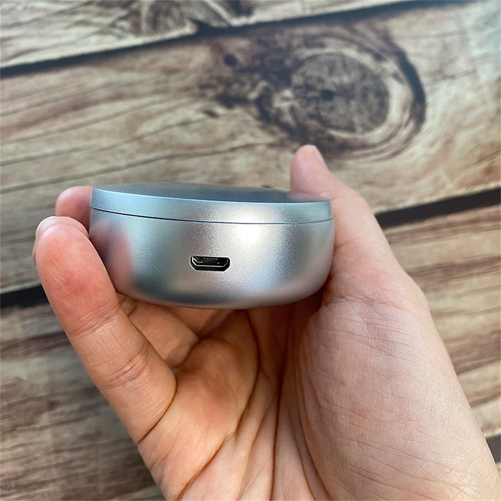 True Wireless Earbuds, Słuchawki Mini Bluetooth 5.0 w uchu z obudową ładowania, dźwięk stereo HIFI, do pracy, biura domowego,Black