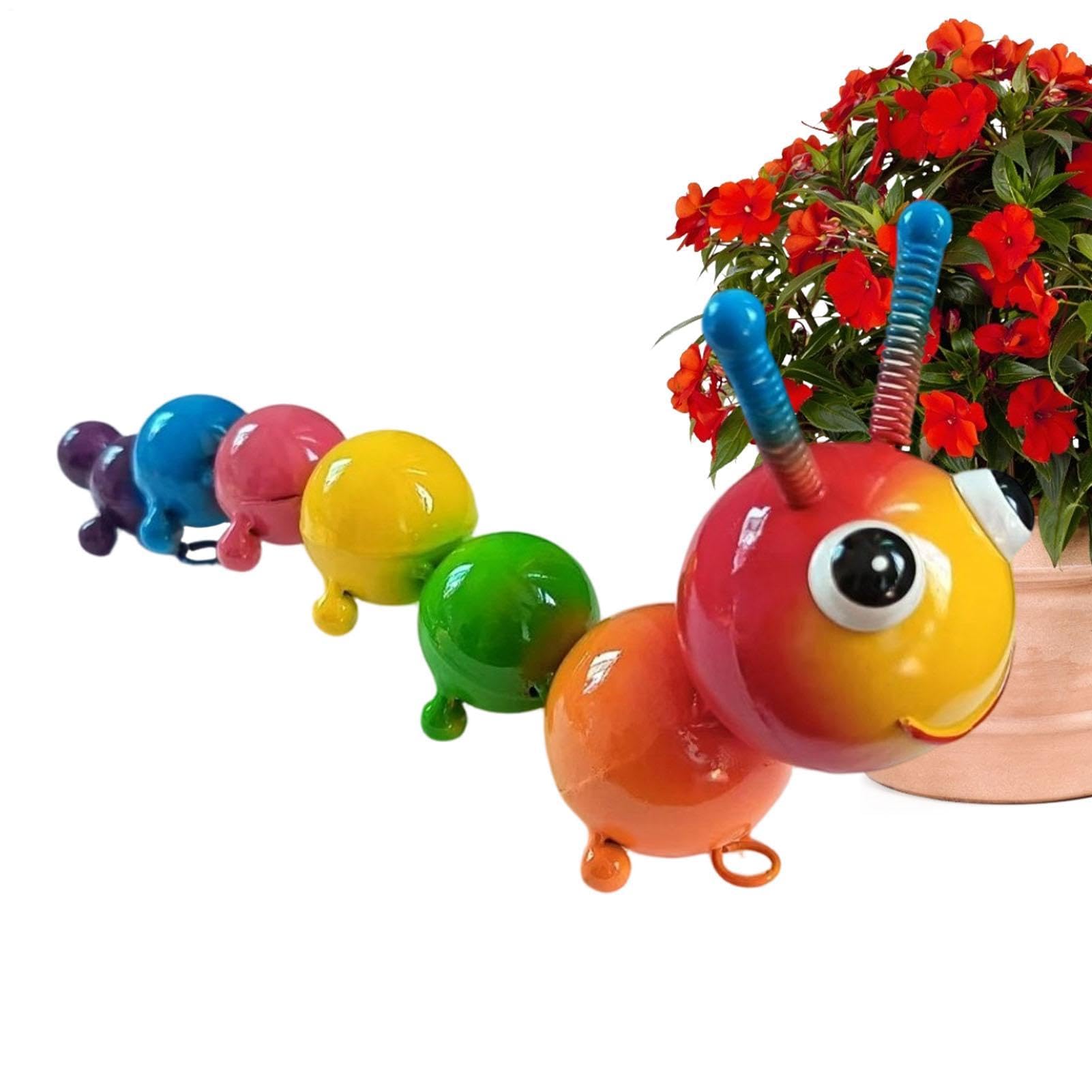Figurines d'animaux de jardin en métal déco arrière-cour et jardinière