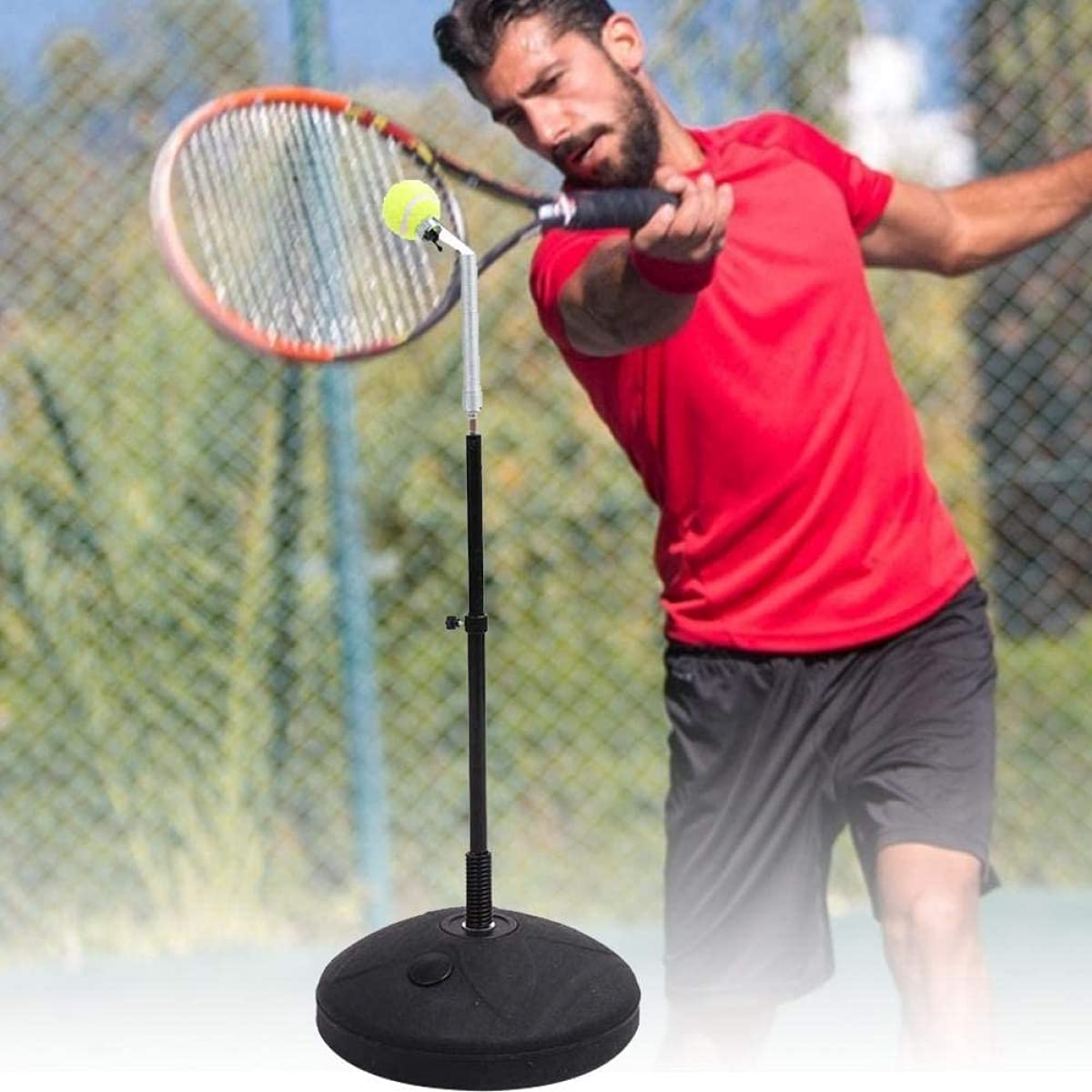Amazon.co.jp: テニテニストレーナーTennisトレーニングマシン弾性