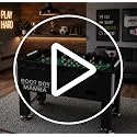 Image of BOOT BOY 'Dynamo' Foosball Table II Table Soccer Game for Adults II Strong Fooseball Table II Perfect to Handle Tough Games at Offices, Clubs, Resorts, Colleges, Men's Cave II 55 * 30^35 Inches /L*B*H