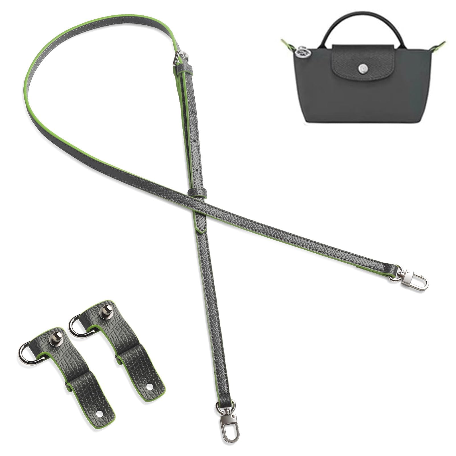 Sostituzione Cinghie Borsa, Borsa in Pelle Crossbody Tracolla Regolabile per Longchamp Borsa Donne