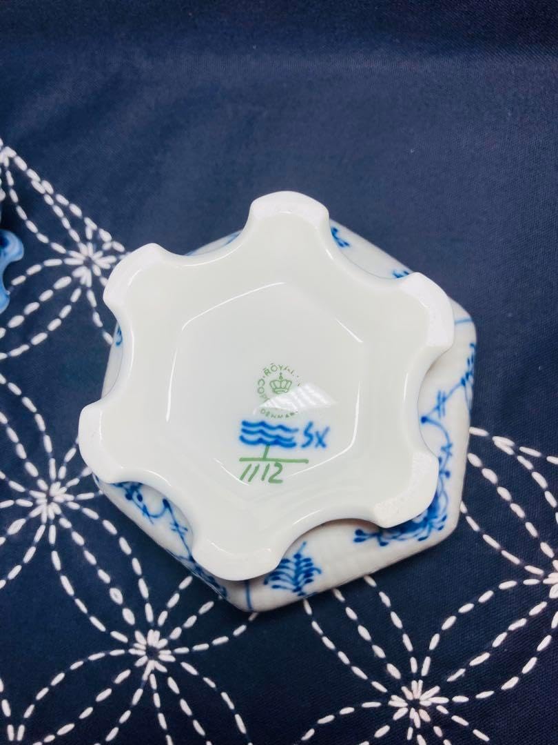 ロイヤルコペンハーゲン　ブルーフルーテッドシュガーポット＆クリーマー ロイヤルコペンハーゲン ブルーフルーテッドシュガーポット