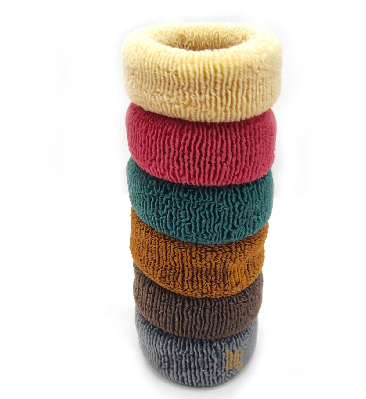 aizelx Brand DaisyLook Stylish Elegant Firm Grip Trendy Multicolored Cotton Elastic rubber Bands Braid ponytail holders thick rubber bands women wear quality popular fashionable Hair Scrunches - 6 pieces (B0916BBHWL) Amazon Price History, Amazon Price Tracker
