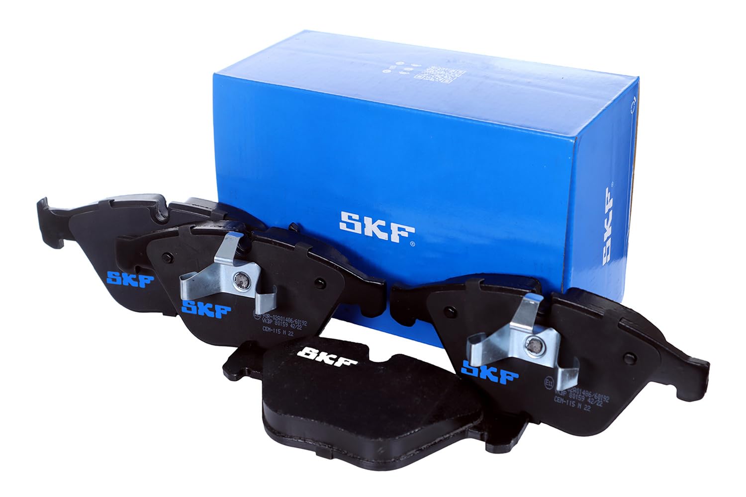 Skf Vkbp 80159 Kit Pastiglie Freno, Freno A Disco-image