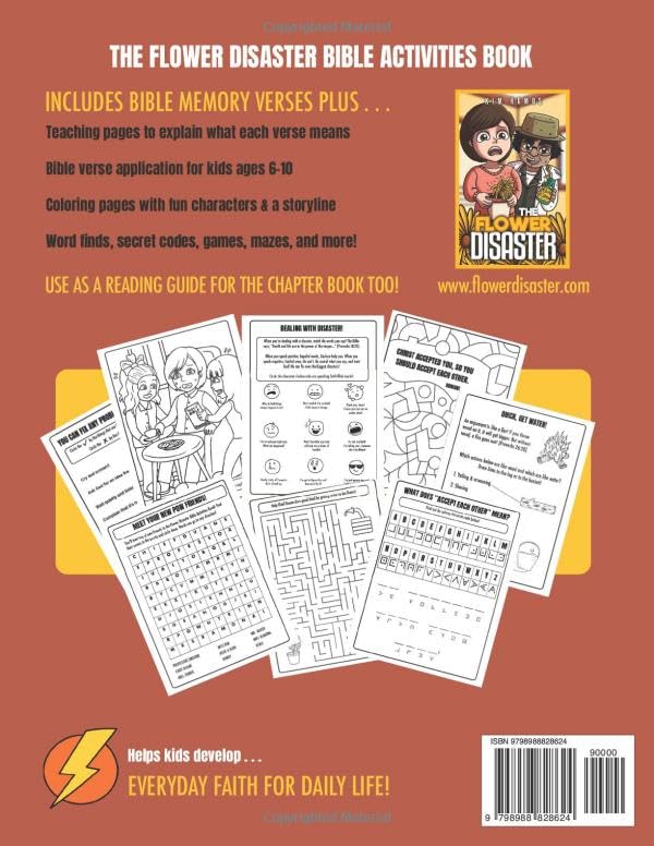 The Flower Disaster Bible Activities Book for Kids: Bible Verse Application for Kids I Everyday Faith for Daily Life (Faith-Building Chapter Books) - Image 2