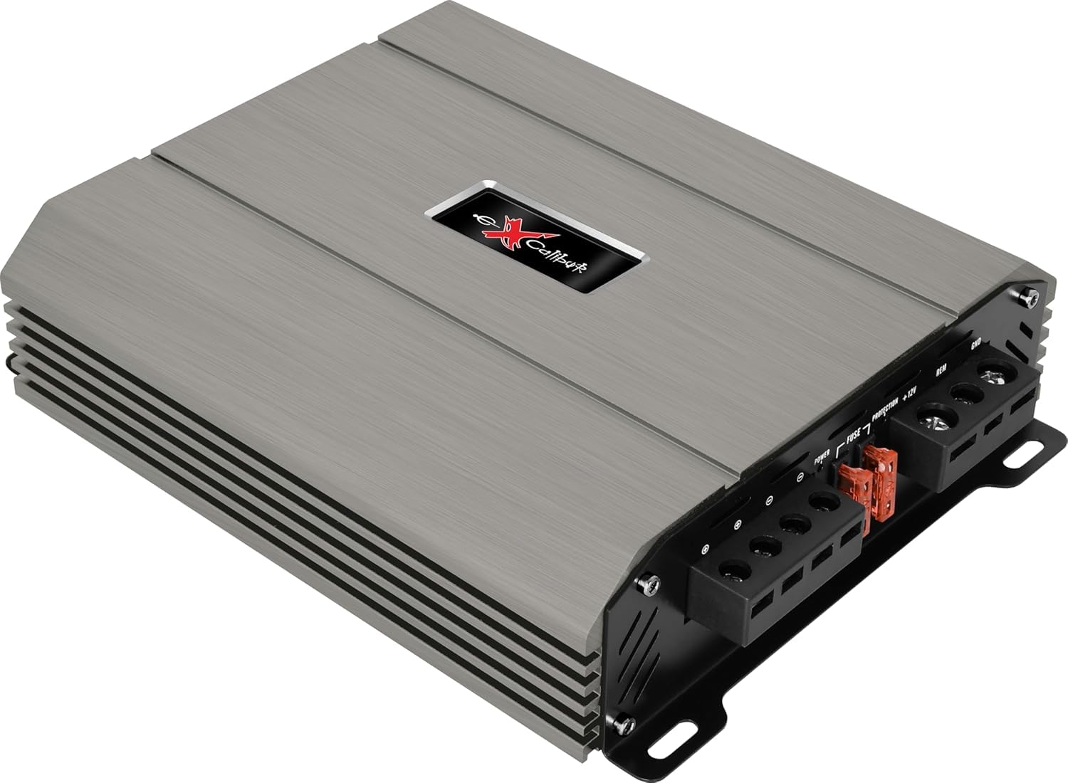 X1100.1 Mono Car Audio Monoblock Power Amplifier 1000W RMS at 1 Ohm 720W RMS at 2 Ohm 420W RMS at 4 Ohm Variable Low Pass Subsonic Filter Bass Boost and Phase Control for Subwoofers.