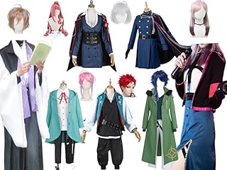 [PWPCOS] 碧棺合歓 コスプレ 夢野幻太郎 飴村乱数 波羅夷空却 邪答院 仄仄 勘解由小路無花果 コスプレ衣装 学園祭 文学際 イベント 撮影「ウィッグ 」追加可能