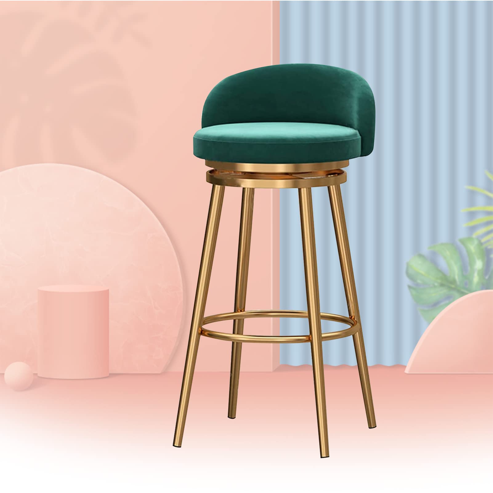 Tabouret de bar métallique stable antidérapant qui protège vos sols en carrelage