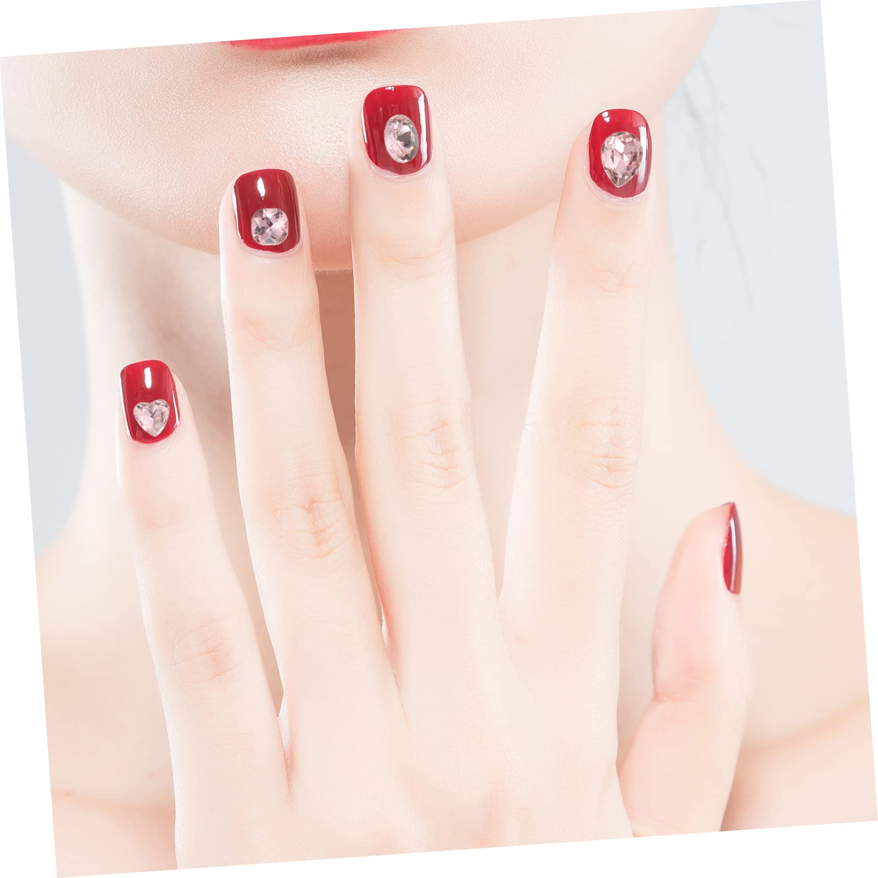 Mipcase Rhinestone Charms Per Unghie Decorazioni Irregolari Per Manicure Di Ciondoli Colorati Ab Per Nail Art e Progetti Fai Da Te Confezione
