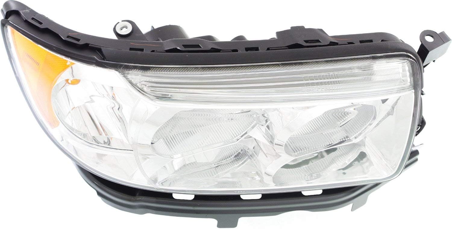 Evan Fischer Driver and Passenger Side Headlight for Subaru Forester 2006-2008 Halogen With bulb(s) For Models Without Sport Package Replaces# 84001SA471 84001SA461