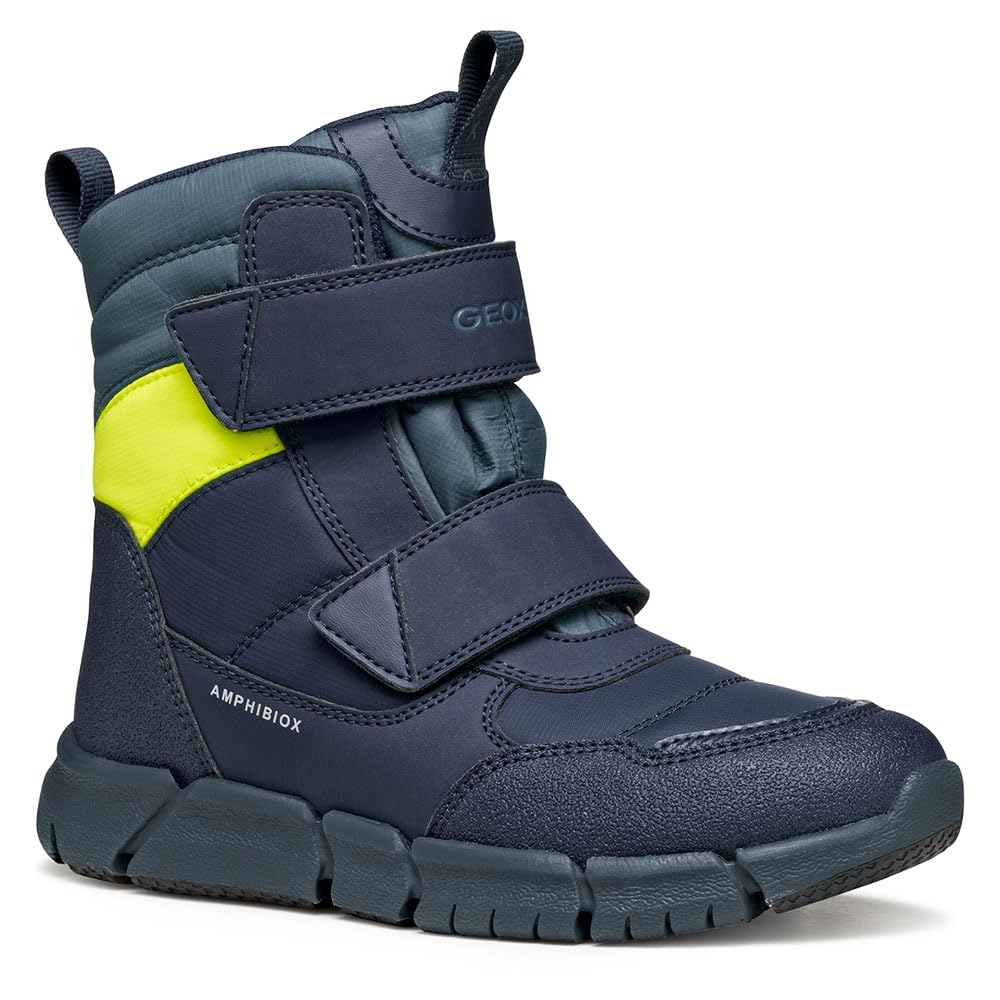 Geox Flexyper ABX Junior Kinderstiefel Winterstiefel Schneestiefel Kinder blau NEU blau