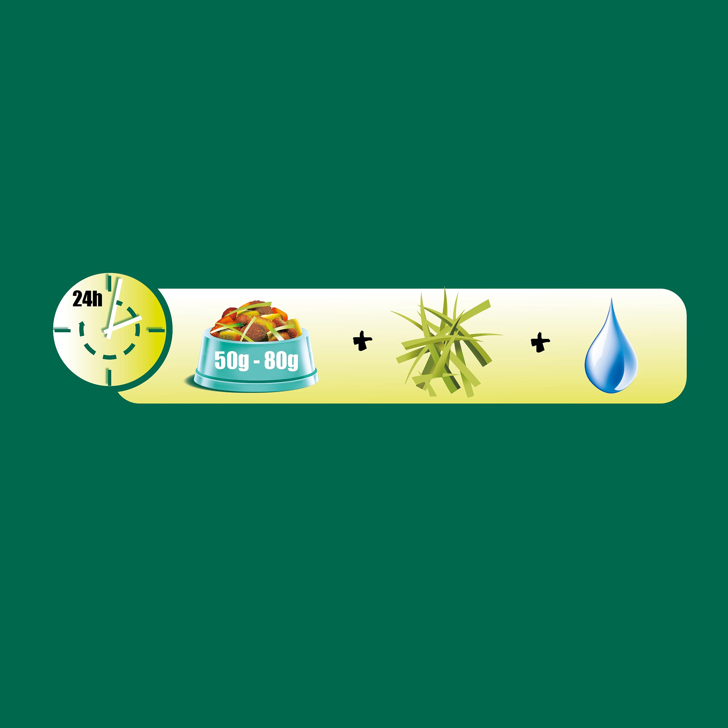 VERSELE-LAGA - Nature Original Cuni - Mélange Complet, Varié et Enrichi pour Lapins (Nains) Adultes - 9kg