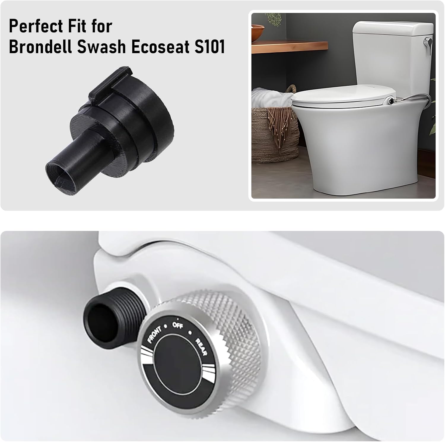 Replacement Knob for S101, Upgrade Your Non-Electric Bidet image 2