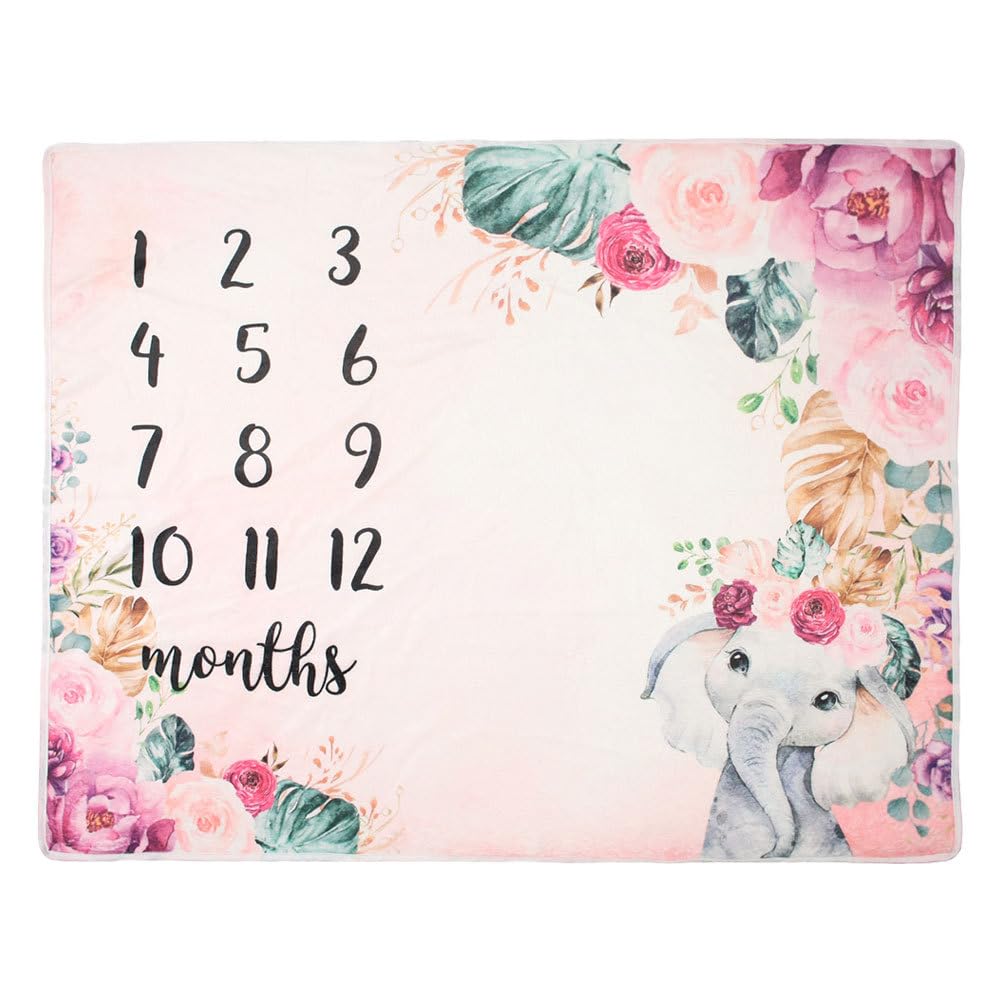 Baby Photography Blanket Baby Month Blanket Photo Play Mat Picture s Age Props Flannel Animal Men and Women