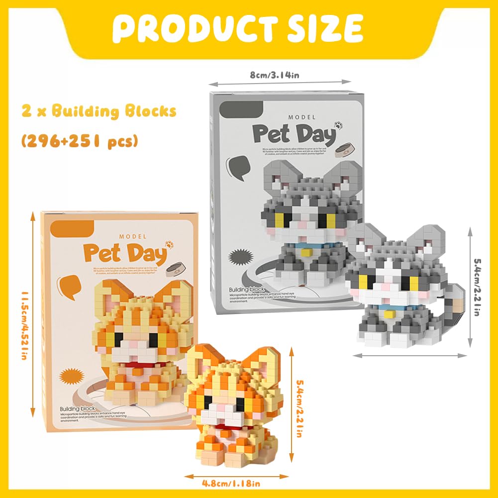 Cats Building Block Set - Image 2