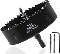 Vista 19 de Sierra perforadora Rannb de 3 pulgadas de diámetro para cortar agujeros en madera, plástico, paneles de yeso, metal delgado