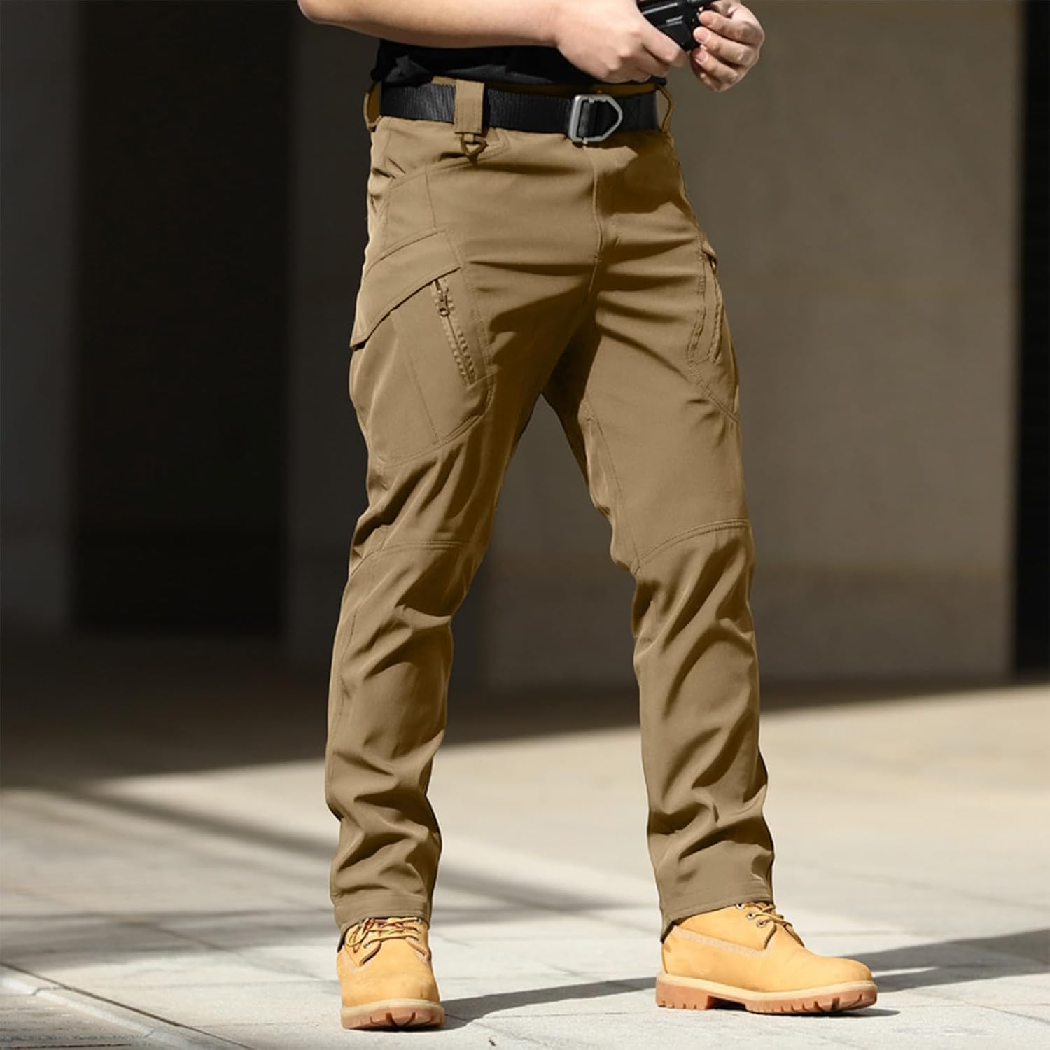 Tactical Cargo Pants for Men Construction Hiking Work Pants Lightweight Breathable Waterproof Ripstop Travel Pant - Image 4