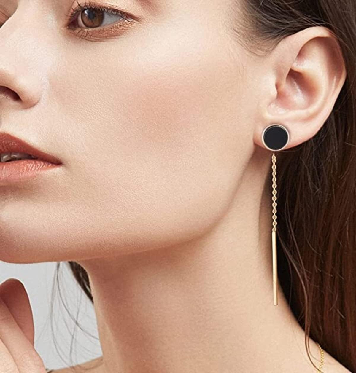 Blingsoul Long Star Earrings - Sparkly Crystal Dangle Earrings for Women Jewelry Gift - Image 4