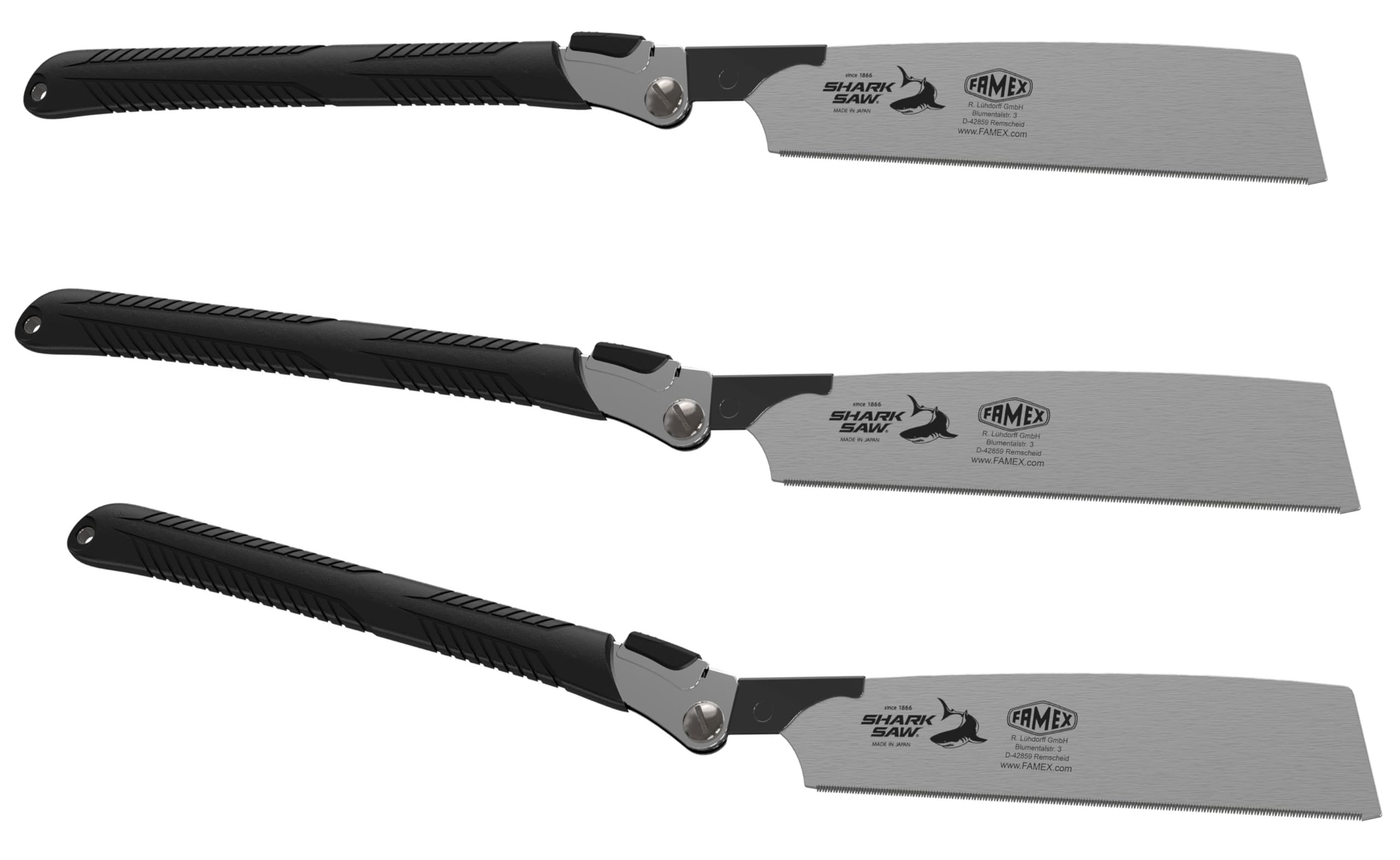 Famex 5525 Sierra a mano japonesa - Kataba - 265 mm – plegable – para los usuarios exigentes y profesionales