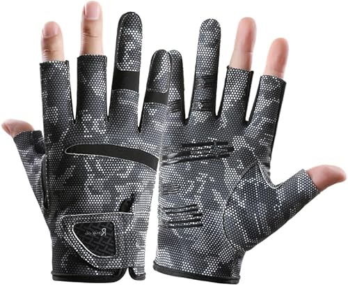 INOGIH fishing-gloves, Black