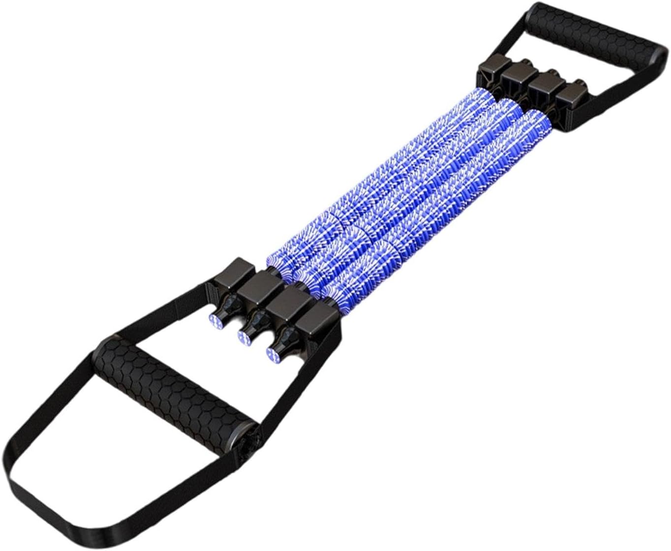 Chest Expander for Chest Arm Shoulder Back Muscles Training Strengthener for Home Gym, Blue