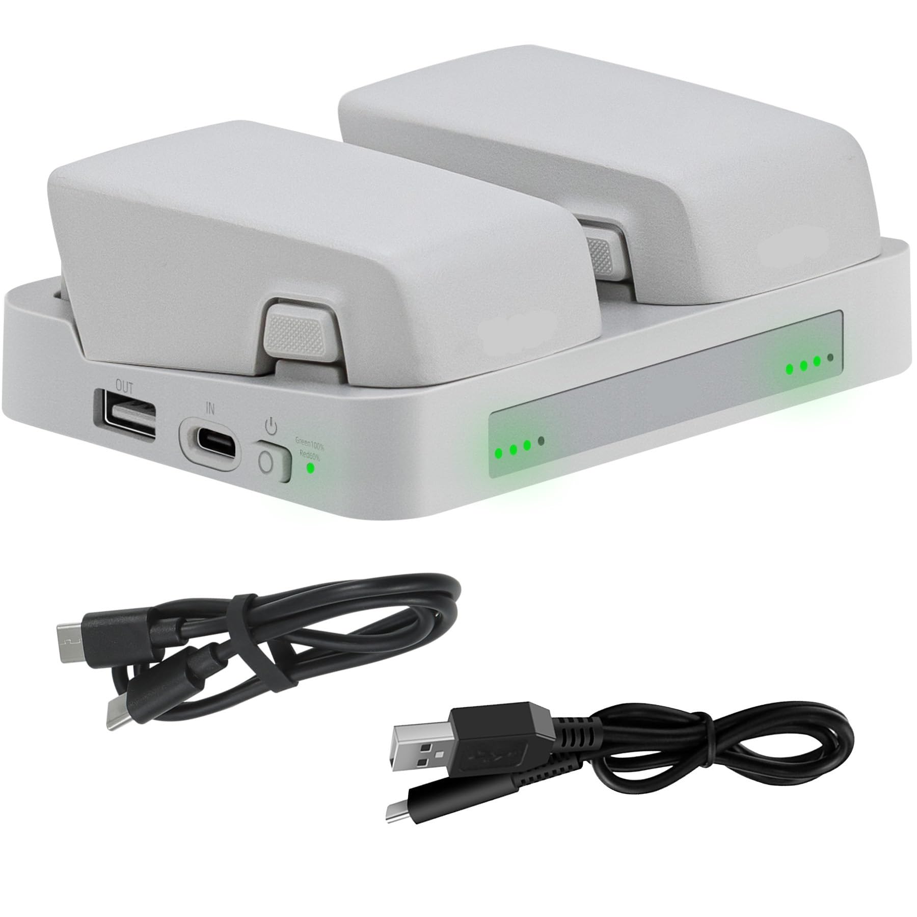 Compatibile con DJI Flip Hub Ricarica Batteria 2 Vie