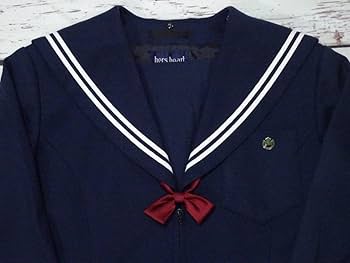 Amazon.co.jp: 1130県立 尾北高校セーラー服 上下セット 冬服 長袖 白2