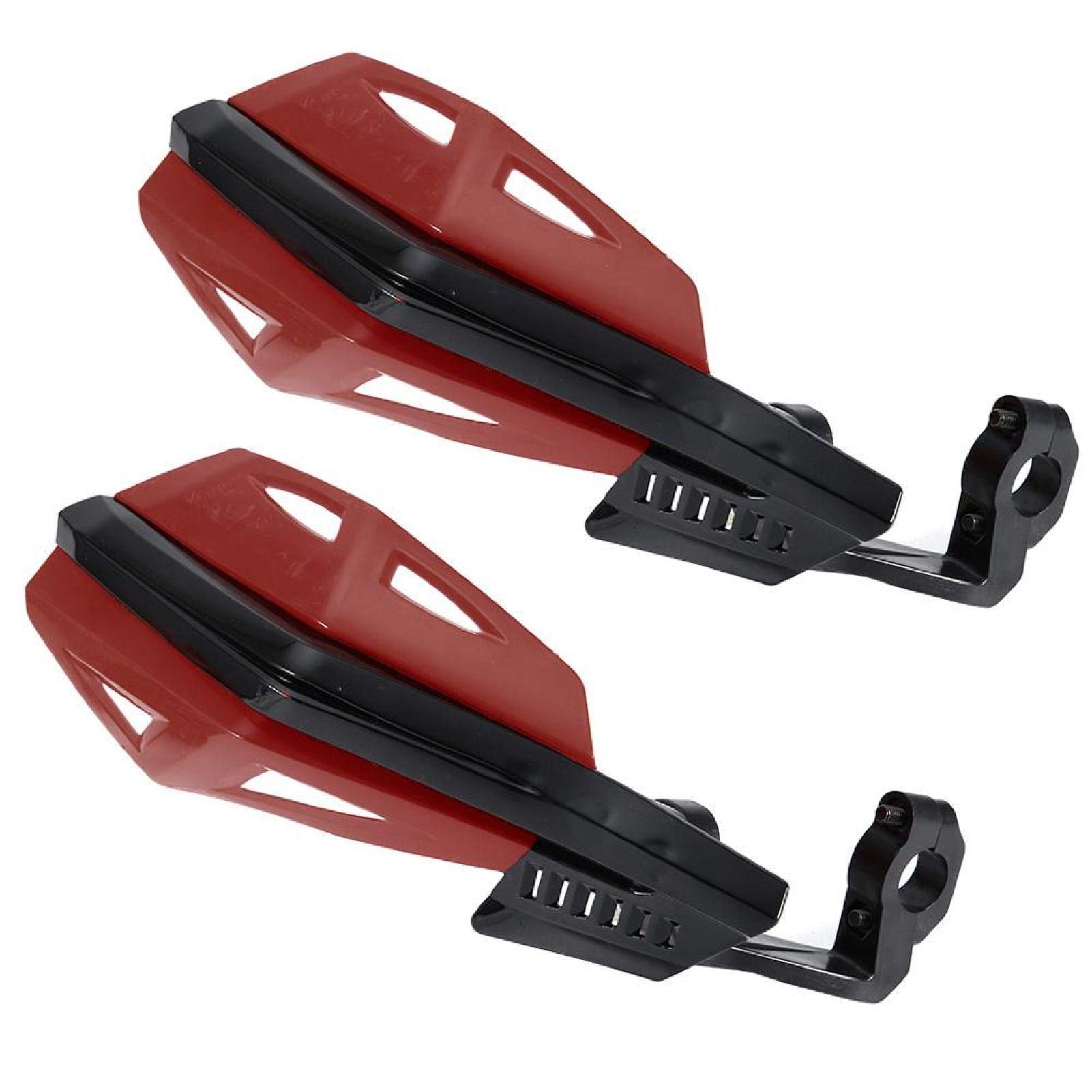 Protège-Mains Moto 22mm ABS - Garde-Mains Universel Résistant Aux Chutes (Bleu)