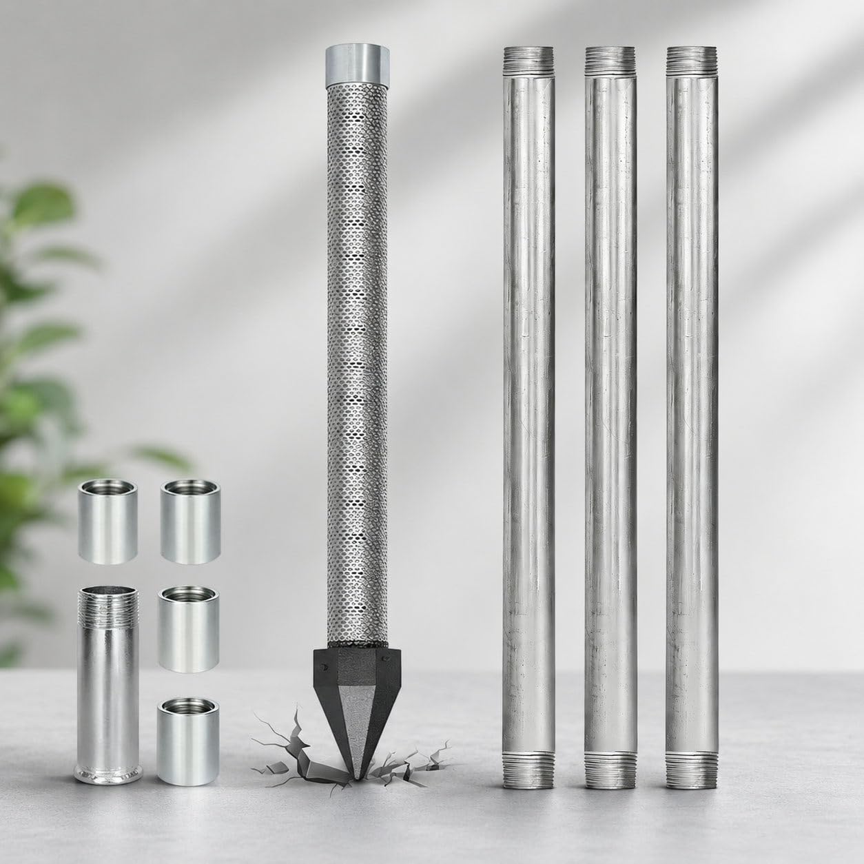 Zestaw Do Studni Wbijanej, Szpic 36 Cali, 1-1/4 NPT, 60 Mesh 3+1kit