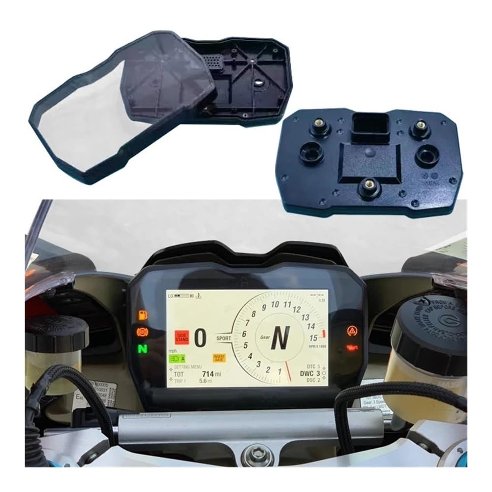 Speedometer Odometer Meter Motorcycle Speedometer Instrument Case Gauge Odometer Tachometer Housing Cover for Panigale V4 Streetfighter 2018-2022