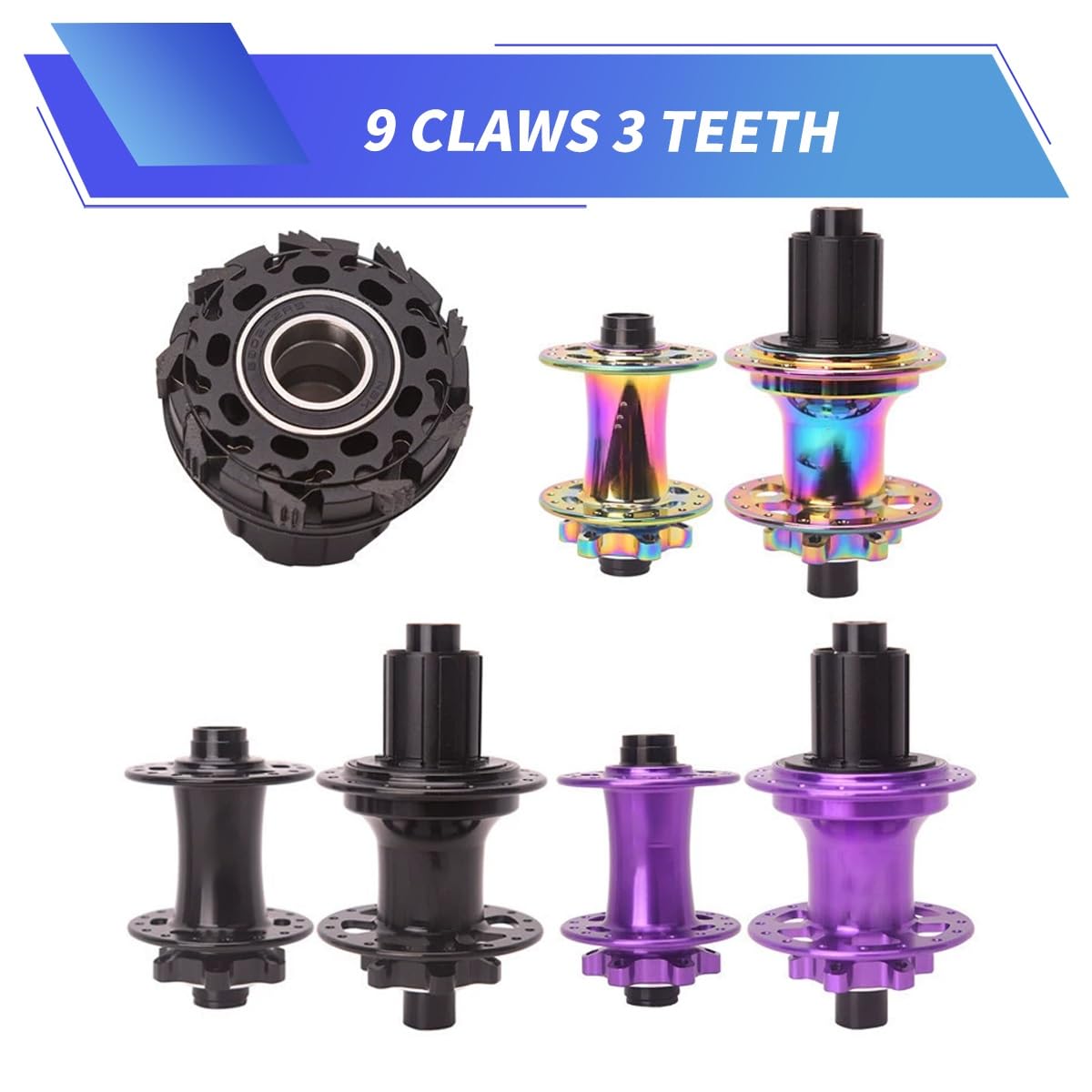 26/27,5/29 Pollici Ruote Anteriori E Posteriori MTB Perno Passante F110×15mm/R148×12mm Cerchi In Lega Di Alluminio Freni A Disco Mozzi A 32 Fori Per 7-12 Velocità