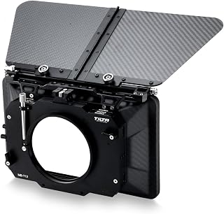 Tilta MB-T12 3-Stage 4x5.65 Carbon Fiber Clamp On Matte Box with Single 95mm Back