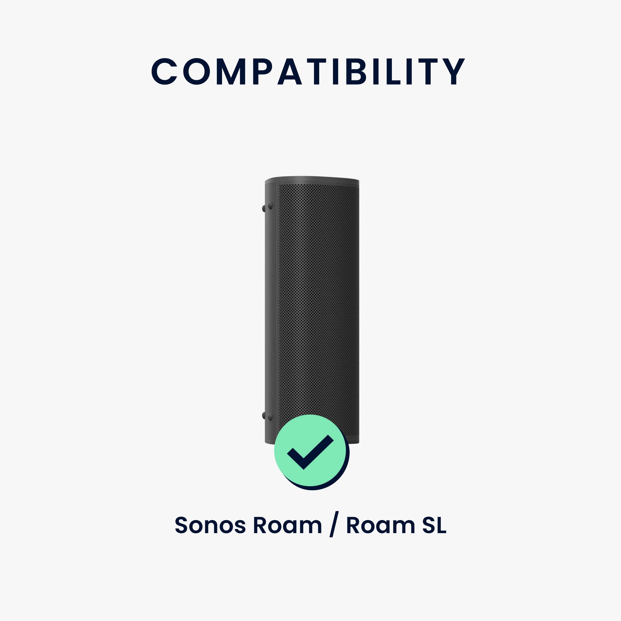 Amazon | kwmobile Sonos Roam/Roam SL対応 充電器 - ミニスピーカー