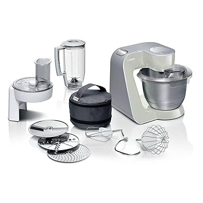 Bosch - Robot de cocina, MUM 5, 1000 W, Plateado, MUM58L20
